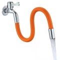 Kitchen Sink Faucet Extender 1/2'' 360° Bending Splashproof Universal Extension Tube Nozzle Water Tap Pipe Extension Adapter. 