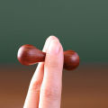 Wood Knucklebone Decompression Toys Polishing Sandalwood Hand Spinner Anxiety Stress Relief Rotate Finger For Party .