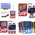 Sup Game Portable Video Game Box with Mario, Super Mario, Dr Mario, Contra, Turtles, and Other. 