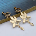 Game Honkai:Star Rail Imbibitor Lunae Earring Cosplay Jewelry Pendant Dan Heng Alloy Stud Earrings Dangler Eardrop Accessories. 