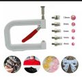 Pearl Setting Machine With 5 Molds | 5-Interchangable Molds(4mm,5mm,6mm,8mm,10mm) | Jewelry Making Tool Kit.. 
