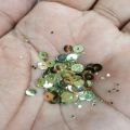 Dark golden 4mm size plain sequence/sitara for sale in very reasonable price. 