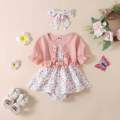 KidsSansar - Summer Baby Frock With Headband. 