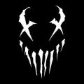 Venom Decal Vinyl Decal Car Sticker Creative Fashion Car Accessories Vinyl Car Decal Approximately 6" (WHITE). 