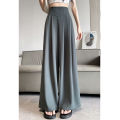 New Lady High Waist Pants Female Classic Suit Wide Leg Trousers Women Korean Fashion Comfortable Baggy Slacks.