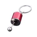 Metal Keyring Creative Car Shifter Keychain Six-Speed Gear Stick Knob Gearbox Model Key Antistress Adults New Fidget Toys.