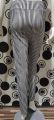 Women Black & White Thin Vertical Striped Leggings Trousers. 