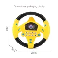 Baby Eletric Simulation Steering Wheel Toys With Light Sound Kids Infant  Musical Educational Stroller Steering Wheel Vocal Toy. 