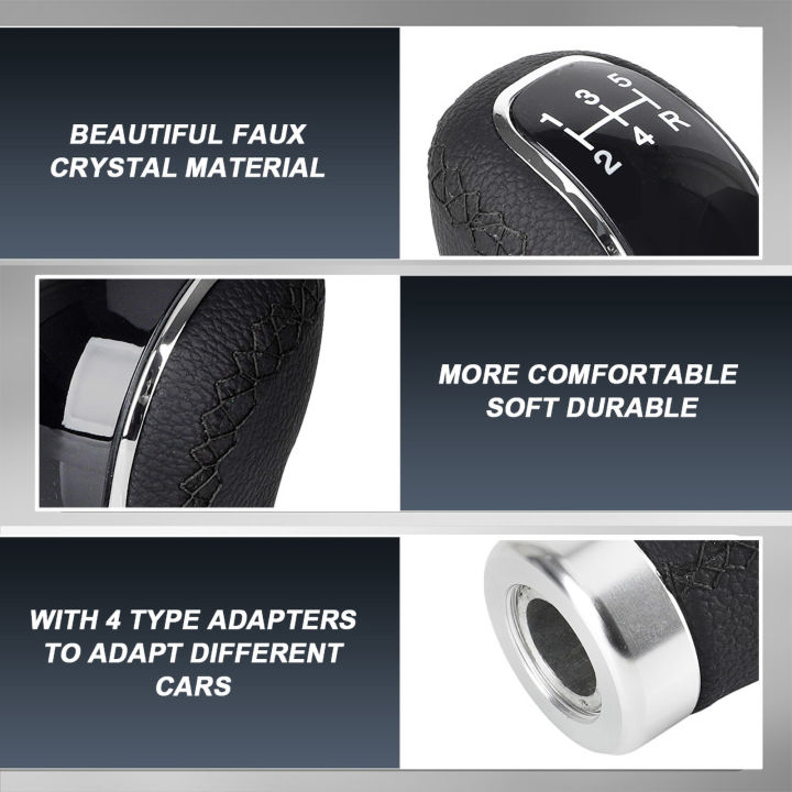 5/6%20Speed%20Gear%20Shift%20Knob%20Manual%20Transmission%20Universal%20Car%20PU%20Leather%20Extended%20Gear%20Shifter%20Gear%20Head%20Gear%20Stick%20Shift%20Knob%20-%20Image%204