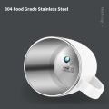 350ml Thermos Mug 304 Stainless Steel Coffee Cup With Handle Leak-Proof Vacuum Flask Insulated Cup Portable Thermal Water Bottle. 