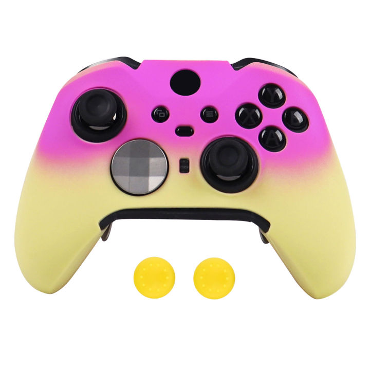 Wear-Resistant%20Anti-Scratch%20with%20Trigger%20Caps%20For%20Xbox%20Elite%20Series%202%20Controller%20Silicone%20Gamepad%20Cover%20Cases%20Easy%20Installation%20-%20Image%203