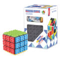 Building Blocks Cube Puzzle Decompression Fidget Toy Magic Cube Intelligence Assembled Puzzle Educational Toy For Children Gift. 