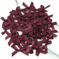 (50 Pcs) 4*4cm Colourful Ribbon Bows Small Size Polyester Satin Ribbon Bow Flower DIY Craft Decoration.