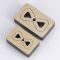 QJH Leather Metal Cutting Dies, Backpack Strap Cutting Dies, Hand Bow Knot Cutting Dies, DIY Leather Cutting/Punch Die Cut Mold. 