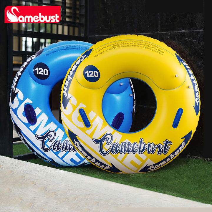 Camebust%20Double%20Valves%20Swim%20Ring%20Inflatable%20Float%20Tube%20Water%20Play%20Toys%20%20for%20adult%20kids%20Blue%20and%20Yellow%20Color%2043in%20-%20Image%202