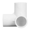 PVC Tee Corner Fitting 3 Way Pipe Fittings PVC Plastic Right Angle Tee Corner Connector 20mm Inner Diameter. 