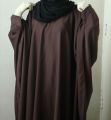 Butterfly Kaftan Style Abaya for Women and Girls - Plain Pattern, Free Size, Elegant Modest Wear. 