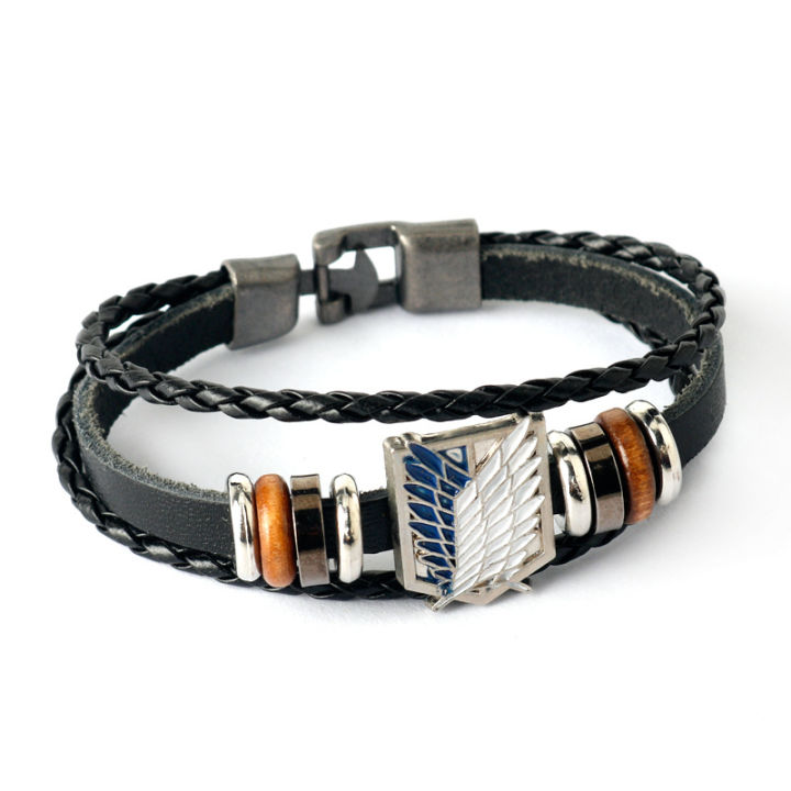 Attack%20on%20Titan%20-%20Investigation%20Corps%20Logo%20Bracelet%20-%20Leather%20Weaving%20Handpiece%20-%20Image%206