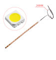 2X 45CM LED Strip Lights Light Bar 1210 Soft Led Car Accessorie Auto Atmosphere Decorative Lamp White Yellow Green Blue Red 12V. 
