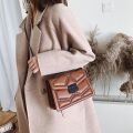 Yogodlns Vintage Rivet Chain Small Shoulder Bags For Women Flap PU Leather Fashion Small Square Crossbody Bag Designer Handbag. 