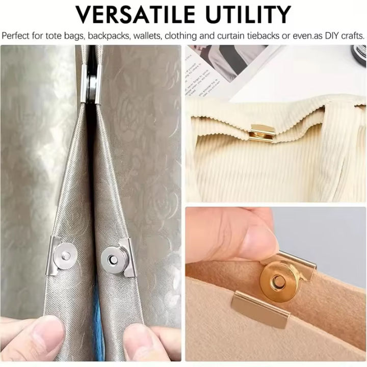 1/2/3Pcs%20Snap%20Buttons%20Metal%20Seamless%20Magnetic%20Buckle%20Clasp%20for%20Tote%20Bags,%20Clothing%20and%20DIY%20Crafts,%20No-Sewing%20Clip%20for%20Purse%20-%20Image%206