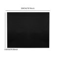 Removable 100% Light Blocking Darkest Window Cloth DIY Total Blackout Glass Privacy Darkening Window Tint Black Window Sticker. 