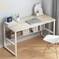 costway 2 Tier Computer Desk PC laptop Table Study writing Home Office workstation. 
