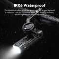 ROCKBROS 400LM 800LM Bike Front Light with Extension Mount IPX6 Type-C Bicycle Hanging Light Aluminum MTB Road Cycling Headlight. 