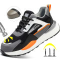 High Quality Indestructible Safety Shoes Men Work Sneakers Light Security Boots Men Puncture-Proof Work Boots Steel Toe Shoes. 