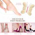 A Pair Of Soft Orthopedic Insoles Insole Anti-slip Shoe Grip Anti Skid Shoe Cushion Shoes Sole Protector for High Heel Shoe Leather Shoes Protector Relieve Pain (Pack of 1). 