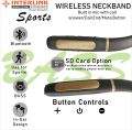 INTERLINK ORIGNAL SPORTS NECKBAND_Special Design For Sports_Wireless Bluetooth Headset_100% Waterproof Necband_ Gaming Headset_Best For Sports_. 