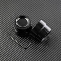 Black Rear Axle Nut Covers Cap For Harley Sportster XL 883 1200 Dyna Softail Fat Boy Touring Street Road Electra Tri Glide. 