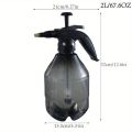 Large Capacity Plastic Handheld Mist Spray Bottle - Adjustable Nozzle, Easy-to-Use Watering Can for Gardening & Home Use. 