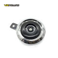 DC 12V Motorcycle Electric Horn Chrome plated Waterproof loud horn Motorbike Vehicle Classic Horn With Cover  Universal. 