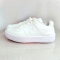 Comfortable Full White Shoes for Women Elegant Fashion Footwear. 
