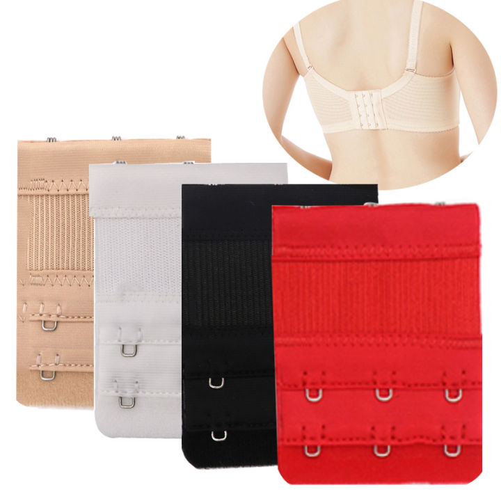 3/4/6/8pcs%20Bra%20Extender%20for%20Women's%20Elastic%20Bra%20Extension%20Strap%20Hook%20Clip%20Expander%20Adjustable%20Belt%20Buckle%20Intimates%20Accessories%20-%20Image%203