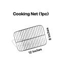 BBQ Net, Barbecue Net 1 Pc, Barbeque Cooking Net for Grill. Size: 12 Inches X 8 Inches.