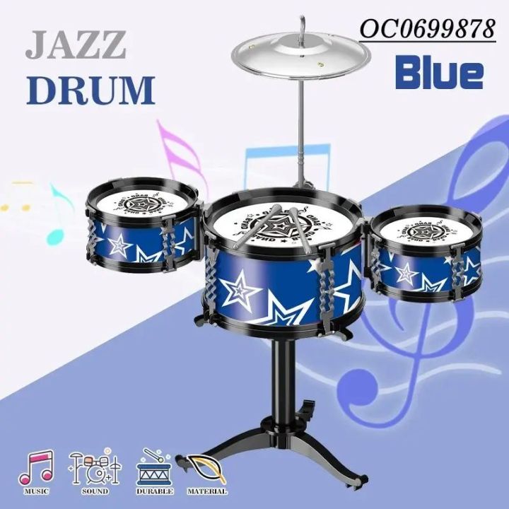 Mini%20Jazz%20Drum%20Set/%20Jazz%20Drum%20with%20Percussion%20Instrument%20for%20Kids%20-%20Image%203
