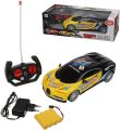 4 Direction Remote Control Car - Print Shape - Power Charge - Single Car Battery Charger - (Color Random Choice). 