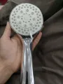 HAND SHOWER CHROME, WITH ADJUSTABLE HOLDER WITH PIPE. 
