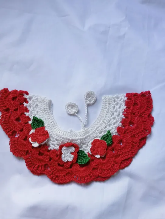 1%20piece%20Kushikatar%20gola%20kushikatar%20baby%20neck%20for%20any%20size%20made%20by%20Noytar%20best%20for%20summer%20baby%20girls%20Handmade%20Fashionable%20cute%20Crochet%20Baby%20Neck%20Design%20dress%20for%20girls%201%20peices%20white%20and%20Green%20Colour%20Kushikatar%20jamar%20gola%20crochet%20babykushikatar%20jamar%20gola%20-%20Image%205