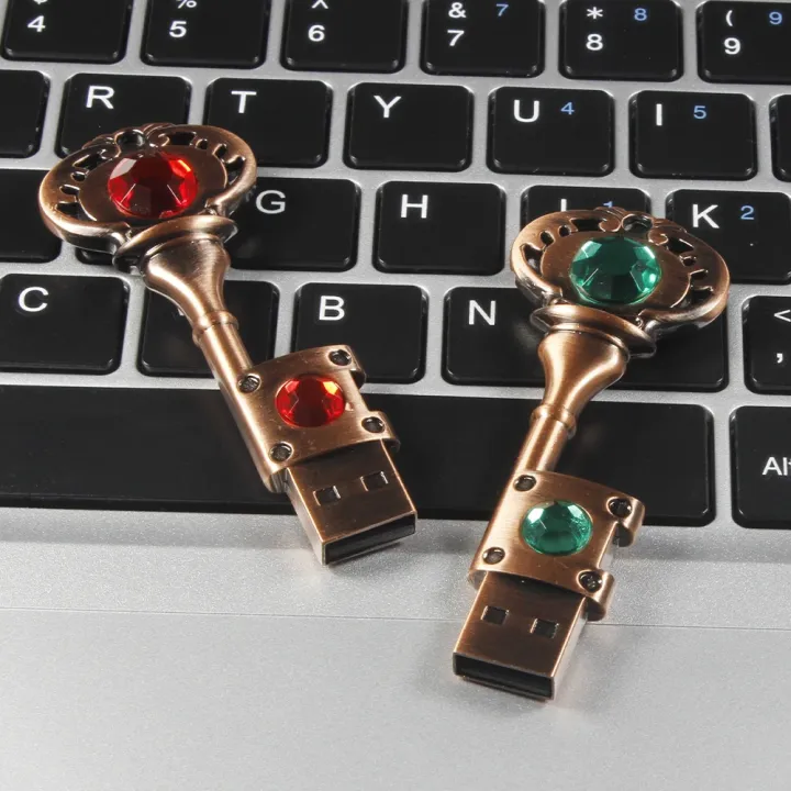 Metal%20Heart%20Shaped%20Key%20USB%202.0%20High-speed%20Flash%20Drive%2064GB%20Copper%20Love%20Pen%20Drive%2032GB%20Memory%20Stick%20Fashion%20Business%20Gift%20U%20Disk%20-%20Image%203