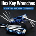 Outdoor folding portable tools, portable wrench pliers, hexagonal set, multifunctional screwdriver, universal size wrench. 