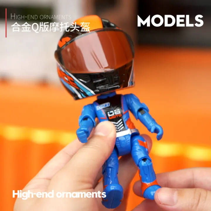 1:12%20Q%20version%20alloy%20motorcycle%20rider%20simulation%20deformed%20doll%20helmet%20figurine%20figurine%20model%20-%20Image%202