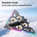High-Speed Remote Control Aircraft | LED Light RC Flying Plane | Rechargeable Glider Drone Toy for Kids. 