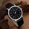 MSCXDK Brand 5pcs Black Quartz Watches Bracelet Men Business Casual Round Watch Life Tree PU Leather Bracelets Sets. 