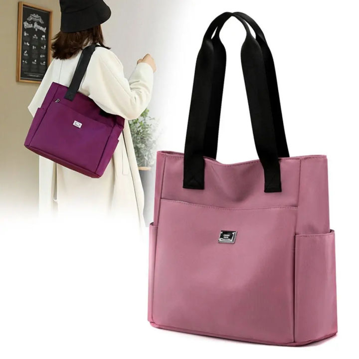 Large%20Capacity%20Waterproof%20Nylon%20Durable%20Women%20Handbag%20Shoulder%20Bag%20Lightweight%20Practical%20Shoulder%20Bag%20Tote%20Bags%20For%20Work%20School%20-%20Image%206