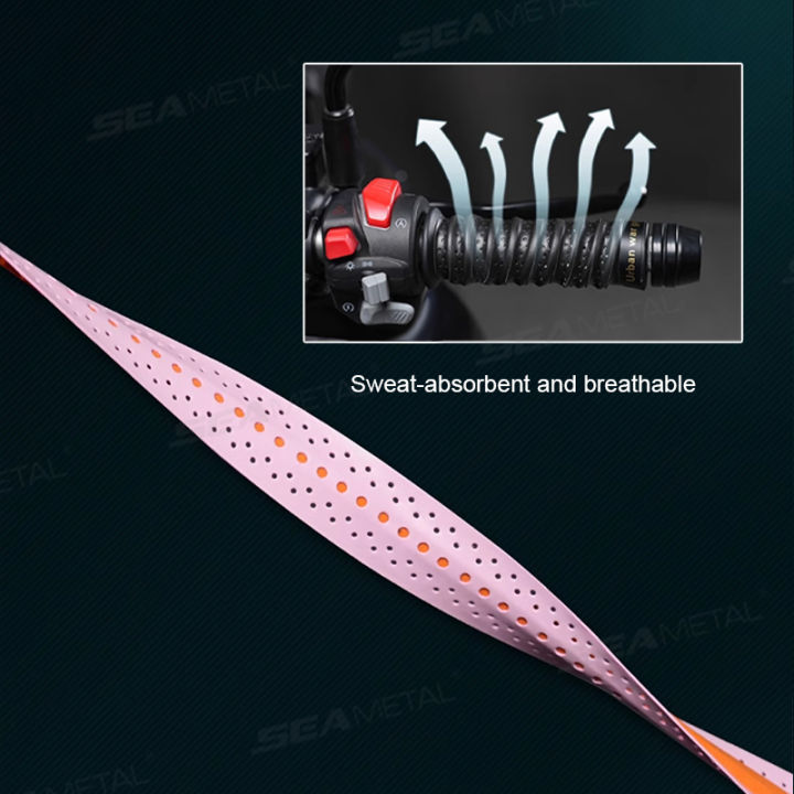 SEAMETAL%20Motorcycle%20Handlebar%20Tape%20Road%20Bike%20Bar%20Tape%20Breathable%20Anti%20Scratch%20Tape%20Anti-Vibration%20Tape%20Durable%20Protection%20Straps%20-%20Image%203