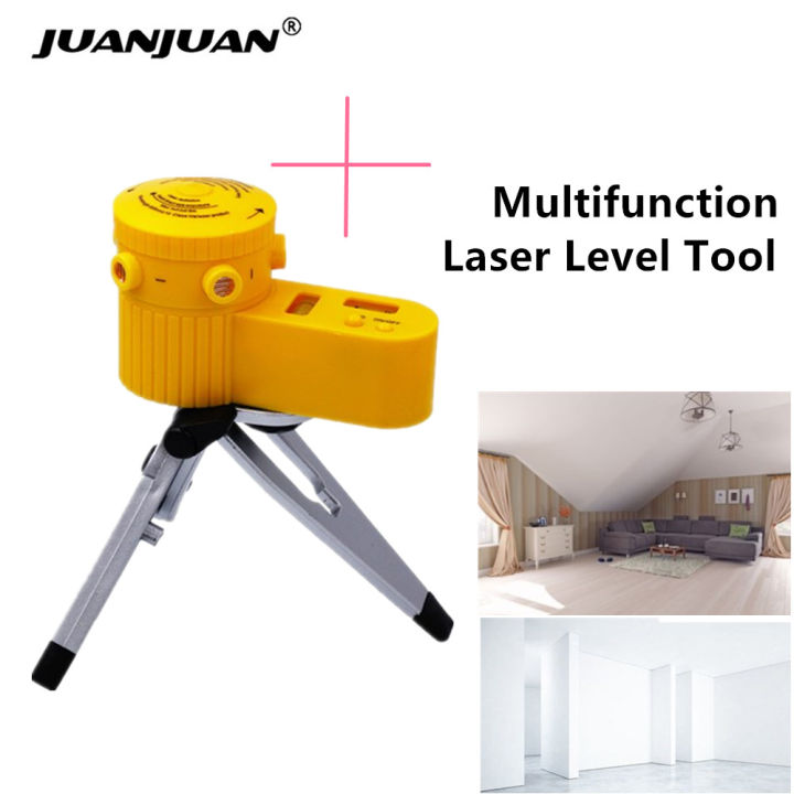 Multifunctional Laser Level Cross Line Tool Device Vertical Horizontal ...