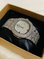 PATEK PHILIPPE 
CHAIN WATCH 
FULL STONE 
DATE WORKING 
3 COLOUR AVAILABLE. 